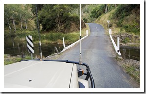 One of the plethora of bridges along the Lions Road