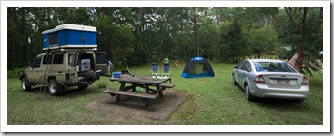 Our campsite in Mebbin National Park