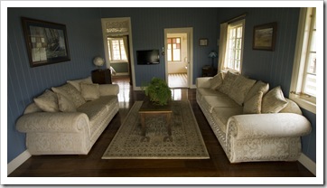 Branell Homestead: our living room