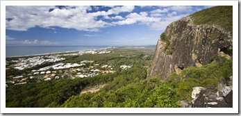 Hiking up Mount Coolum