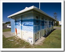 Raibow Beach toilets