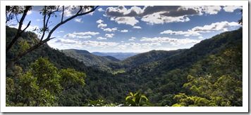 View across the hinterland from the Kondalilla Falls Circuit