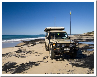 The Tank on the way to Sandy Cape