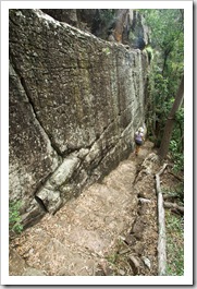 Walking into Cania Gorge