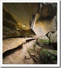 The Overhang in Cania Gorge