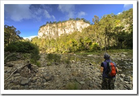 Chris in Carnarvon Gorge