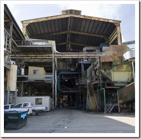 One of the many sugar mills around Mackay