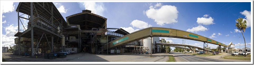 One of the many sugar mills around Mackay