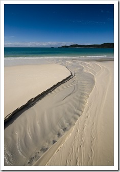 Whitehaven Beach on Whitsunday Island