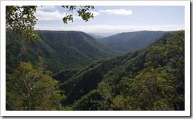 The gorge leading to the ocean from Wallaman Falls