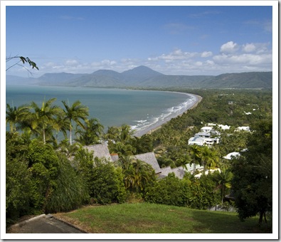 Port Douglas with the Macalister Range in the distance