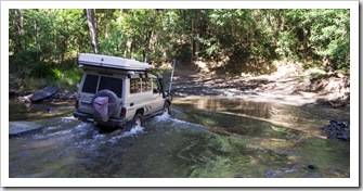 Making our way north through Daintree National Park