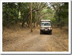 Making our way into Midway Waterhole