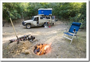 Camped at Midway Waterhole