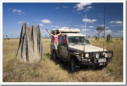 Crossing the vast expanse of tall grass and termite mounds that make up Nifold Plains