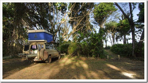 Camped at Chili Beach