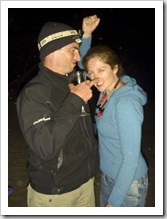 James and Sarah at Waddy Point