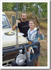 Camping on one of the station's outside Carnarvon Gorge National Park