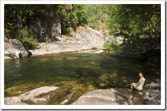 Lisa at Behana Gorge