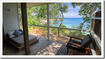 Our deck overlooking Sunset Beach