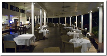 The Lizard Island Resort dining room