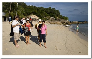 Getting ready for a day diving on the outer reef