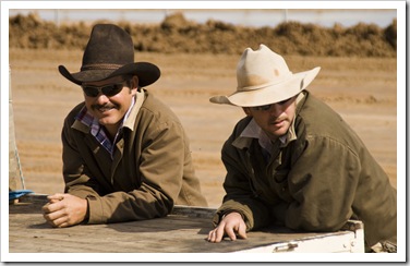 Local stockmen at the Bedourie camel races