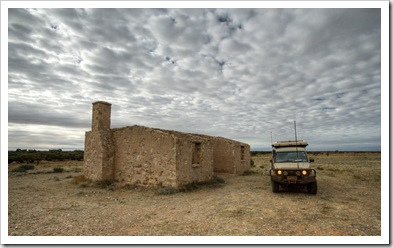 The Cacoory Ruins north of Birdsville