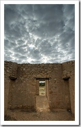 The Cacoory Ruins north of Birdsville