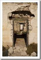 Ruins of Cadelga Homestead on Cordillo Downs Station