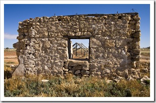 Ruins of Cadelga Homestead on Cordillo Downs Station