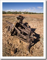 Ruins of Cadelga Homestead on Cordillo Downs Station