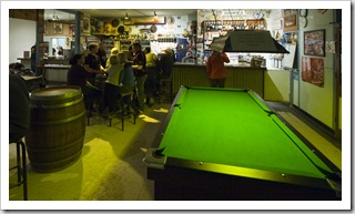 The front bar at the Innamincka Hotel