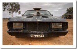 The Mad Max car in Silverton