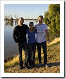 Sam, Lisa and Todd at Lake Wetherell