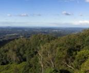 Panoramic view of the Sunshine Coast from Montville