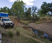 Camping on one of the station\'s outside Carnarvon Gorge National Park
