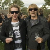 Todd and Tim at the McLaren Vale Sea and Vines Festival