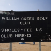 William Creek golf